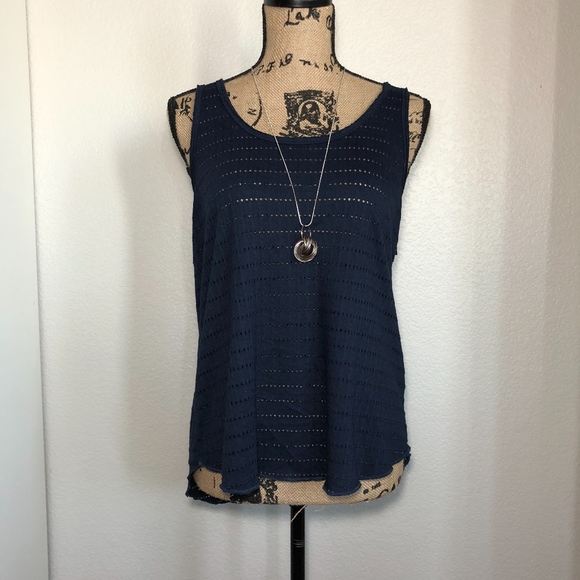 Abercrombie & Fitch Tops - Navy Blue Tank Top